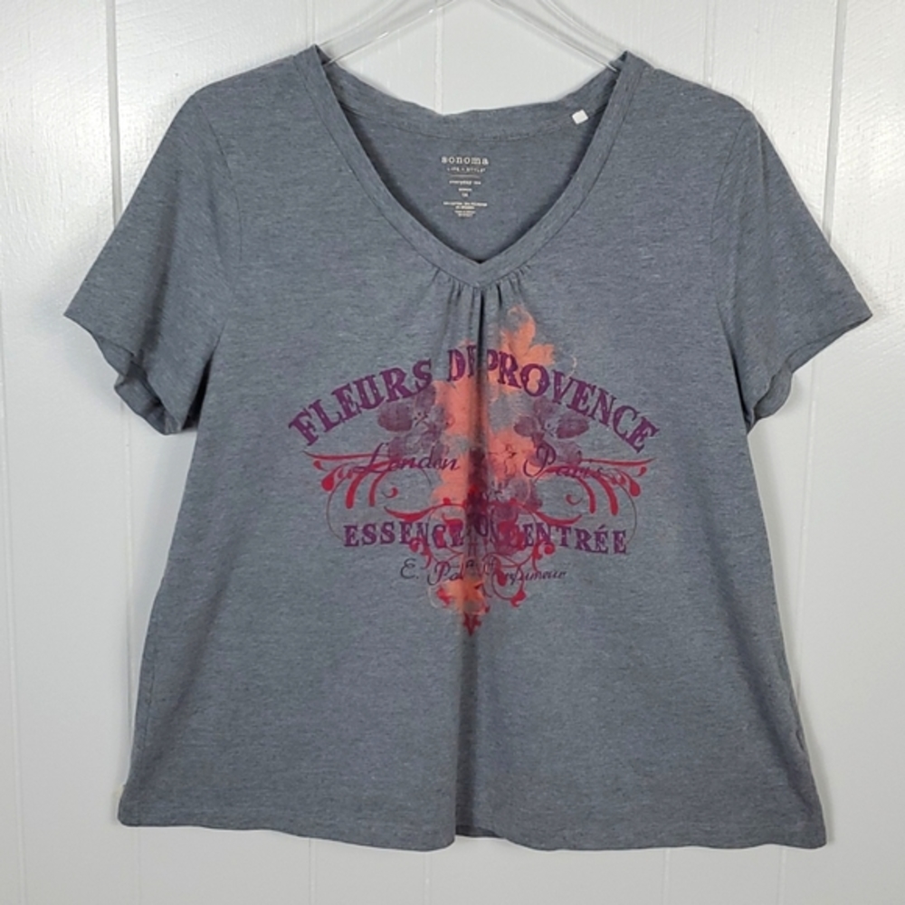 Sonoma Life + Style Everyday Tee Wmns 1X